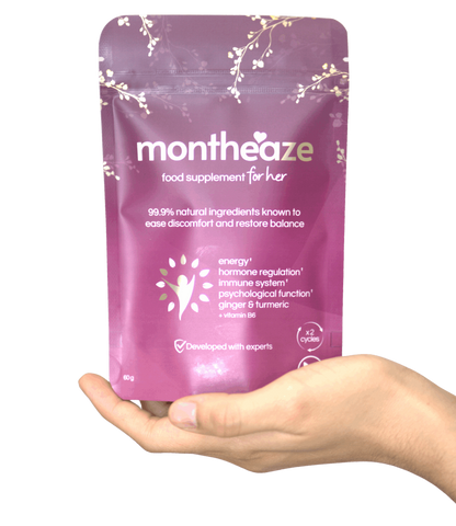 Montheaze Natural Period Pain Relief (2 cycles) - Montheaze